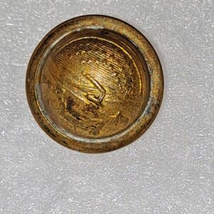 State of Kansas Pre 1900 Brass cuff uniform button