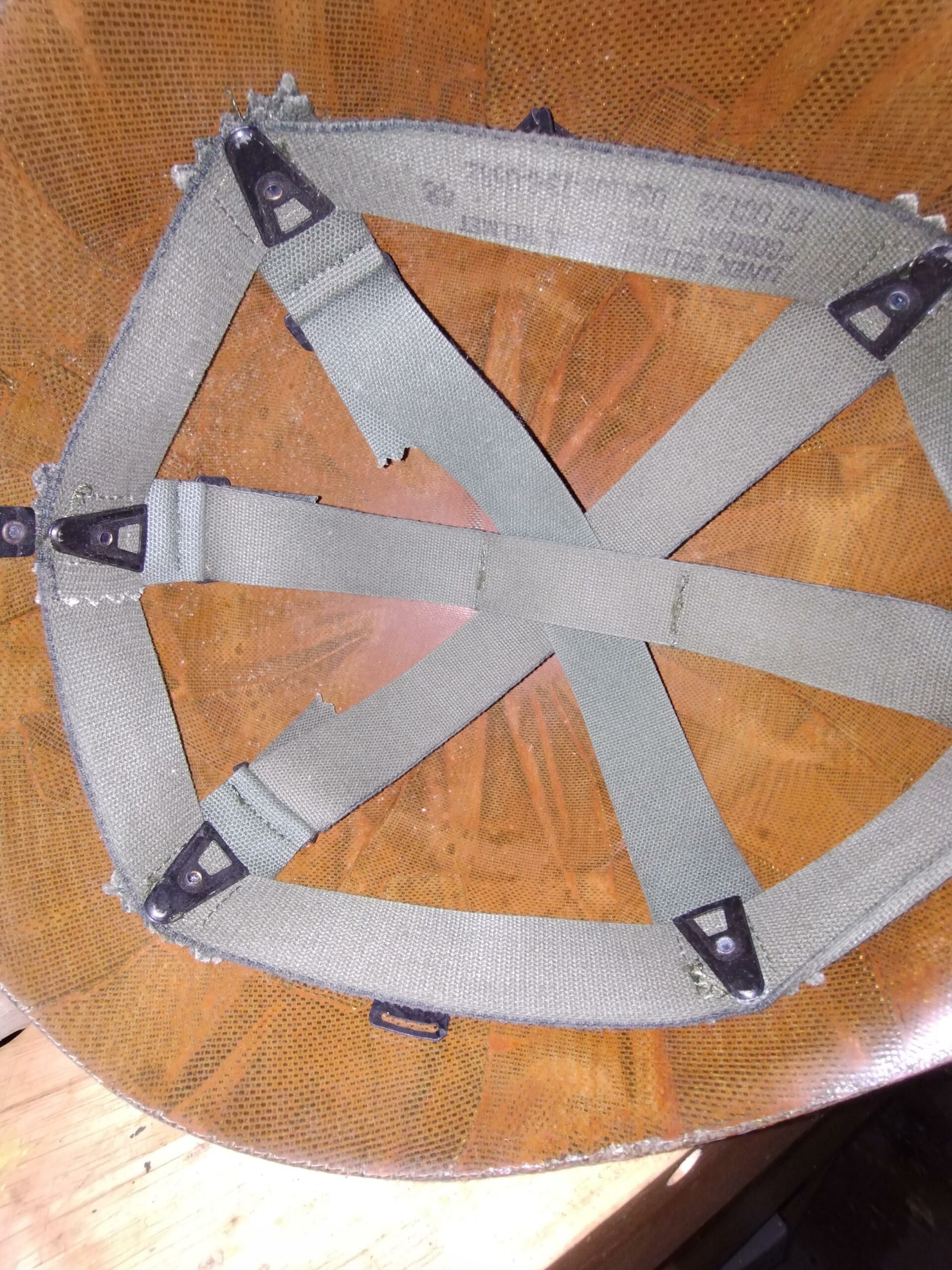 Vietnam helmet liner - Image 2