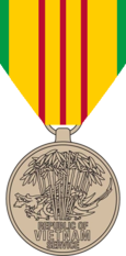 Vietnam Service Medal (VSM) Ribbon for Dress uniform