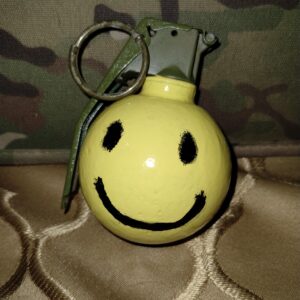 REPLICA 4 PIECE YELLOW BASEBALL GRENADE "LEMON HEAD GRENADE"