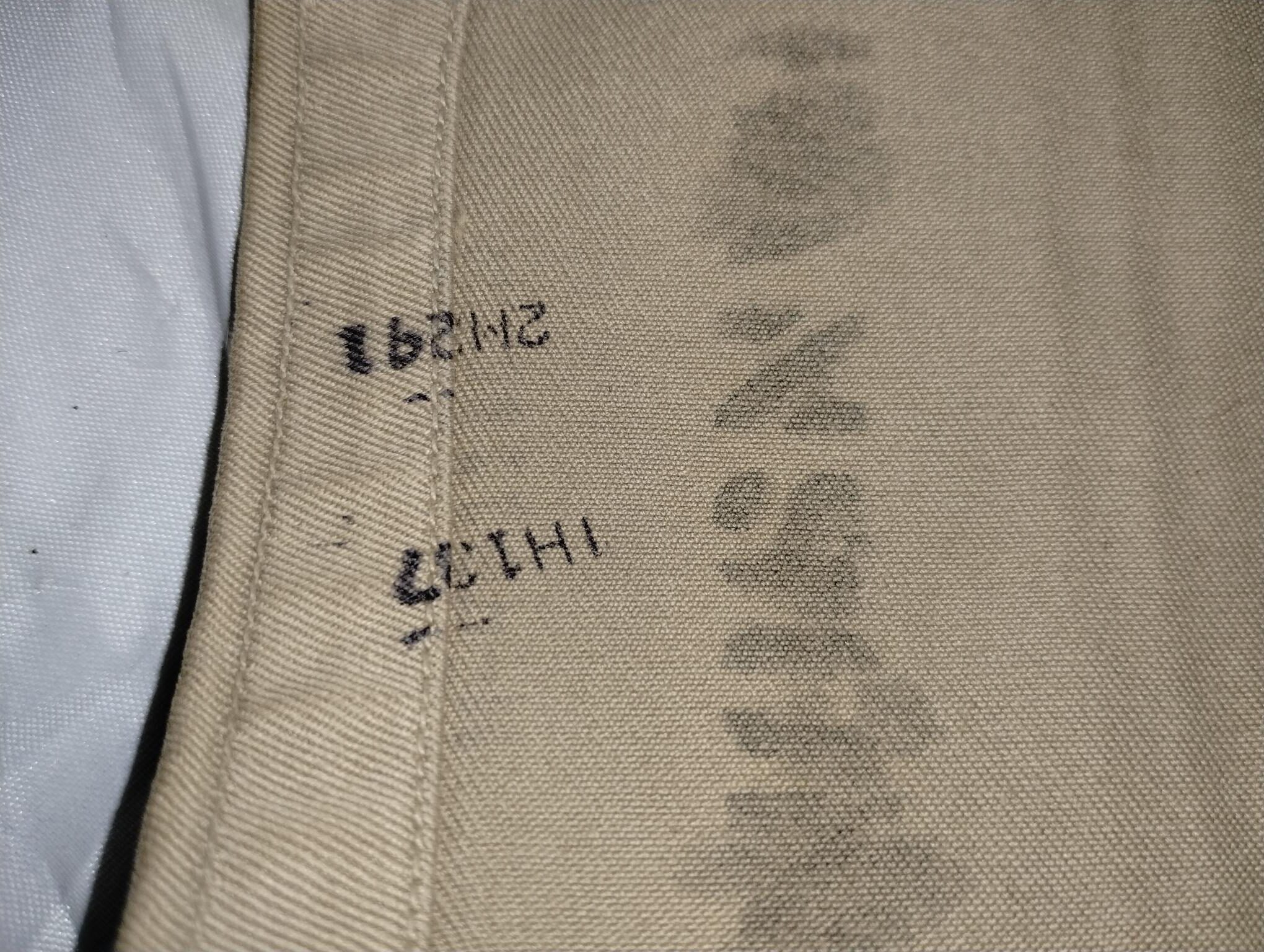 WW2 US Army khaki Garrison Cap Air Corps super marine and golden orange piped - Image 6