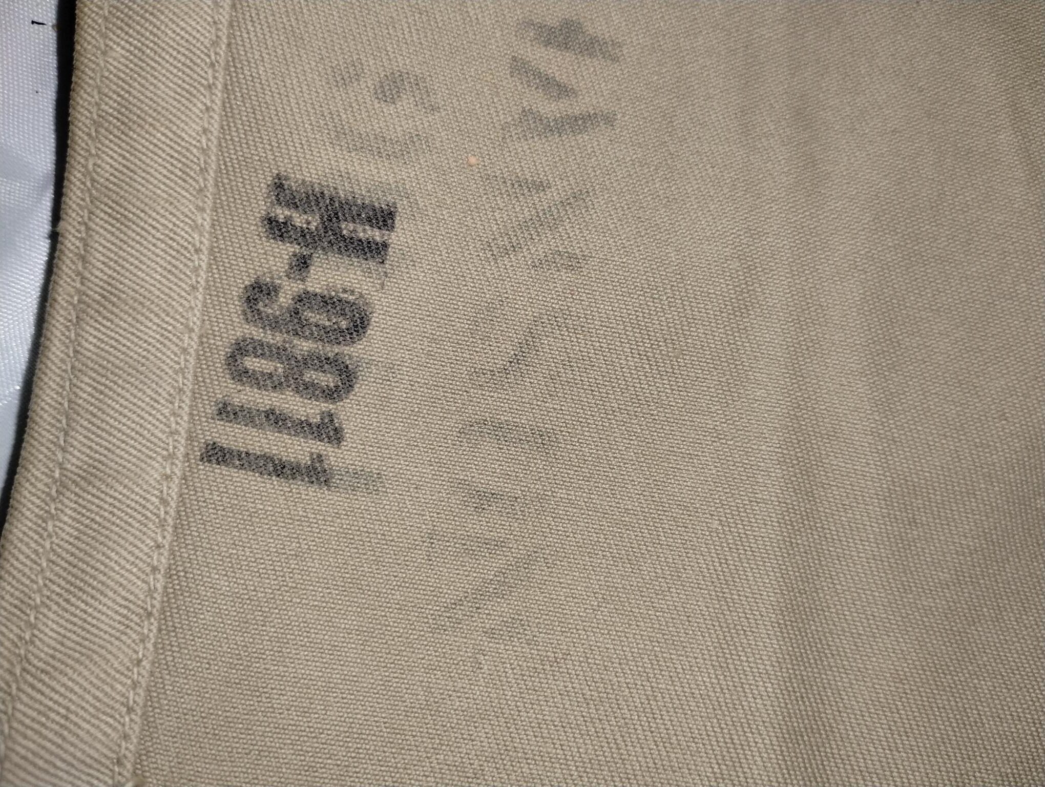 WW2 US Army khaki Garrison Cap Air Corps super marine and golden orange piped - Image 7