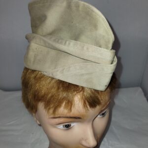 WW2 US USN/USMC enlisted man's khaki Garrison Size 6 3/8"