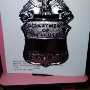 Badge Department of Defense Police
