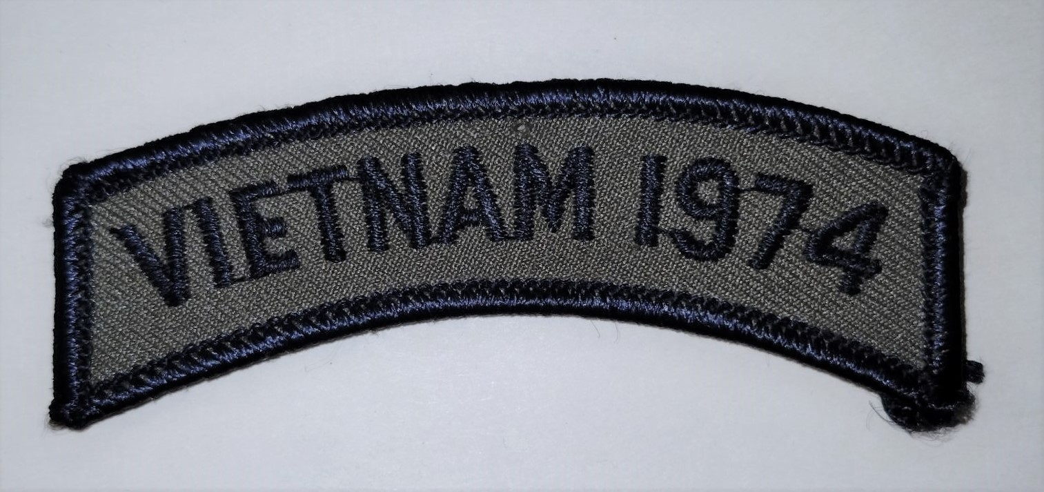 SEW ON PATCH VIETMAN 1974 ROCKER