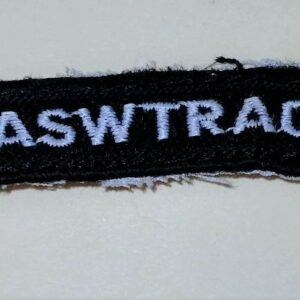 ORIGINAL US Navy Shoulder Rocker Tab FROM THE 1970'S - Fleet Anti-Submarine Warfare Training Center (FLEASWTRACEN)