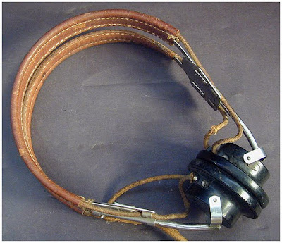 WW2 Headset R-14 for US Army, US Army Air Corps, Military Radios