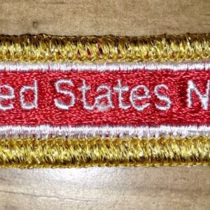 SEW ON PATCH UNITED STATES NAVY