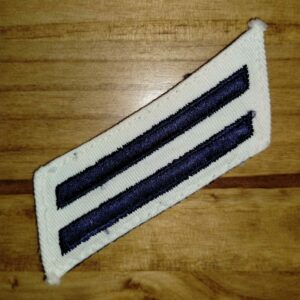 US NAVY SPECIALIST MARK - USN Seaman Apprentice (SA) RECRUIT (E-2) . BLACK AND WHITE.