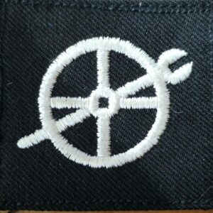 US NAVY SPECIALIST DISTINGUISHING MARK -APPRENTICE FIREMAN GRADUATE