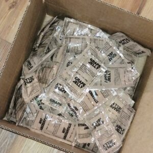 Case of 100 assorted Jelly and Jam Packets