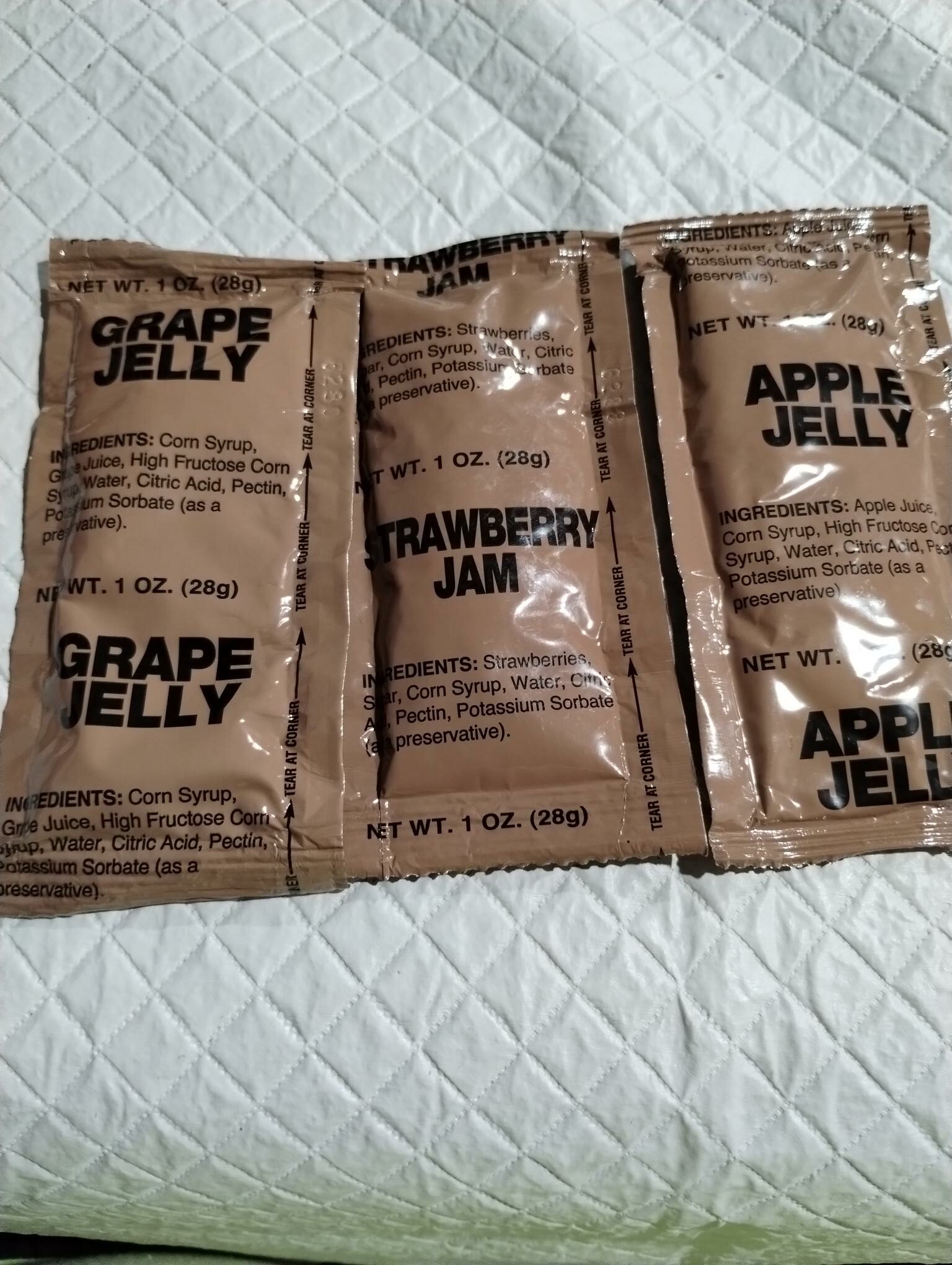 Case of 100 assorted Jelly and Jam Packets - Image 5