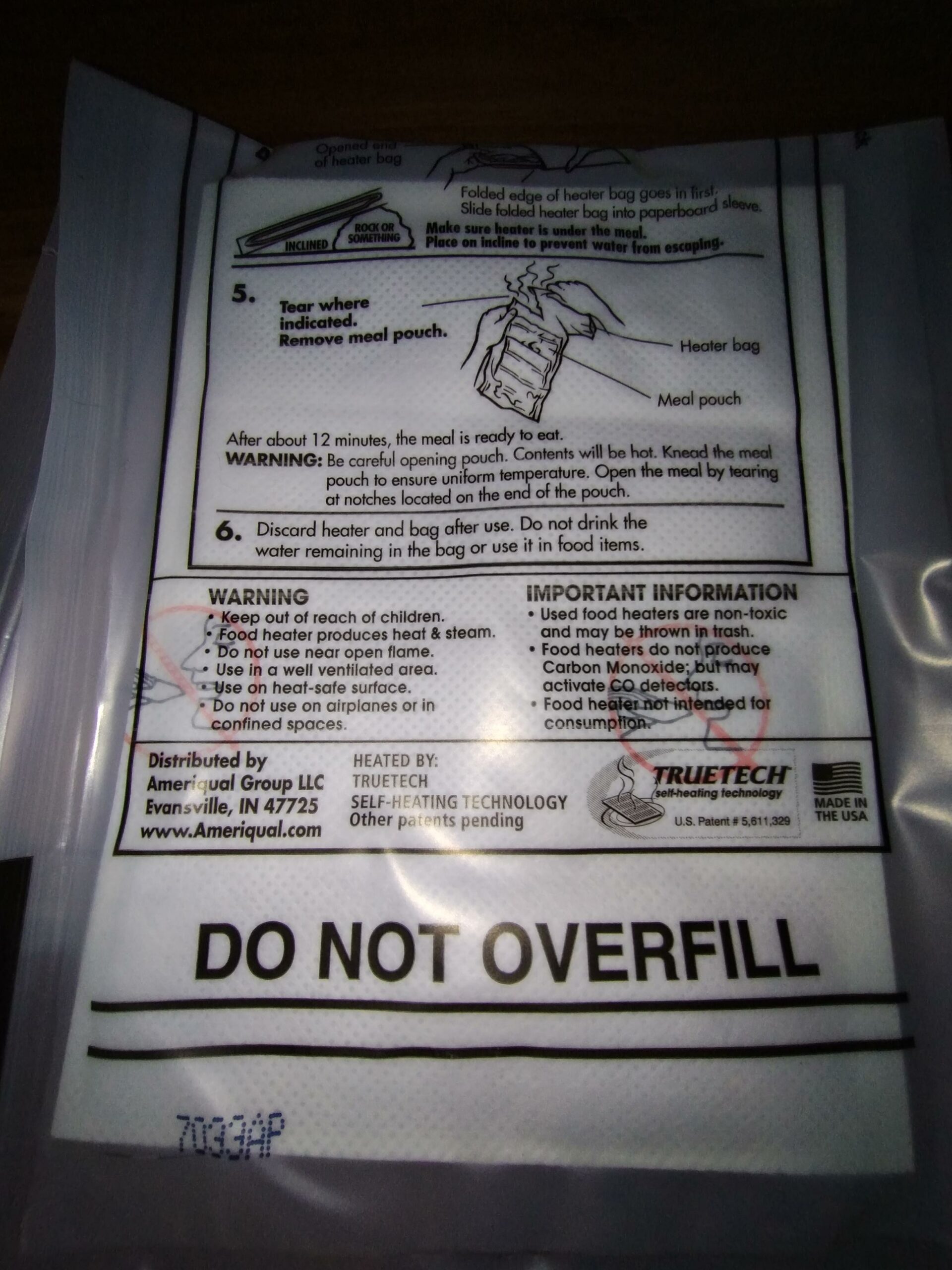 Apack disaster relief MRE Meals (meals Ready to Eat) - Image 5