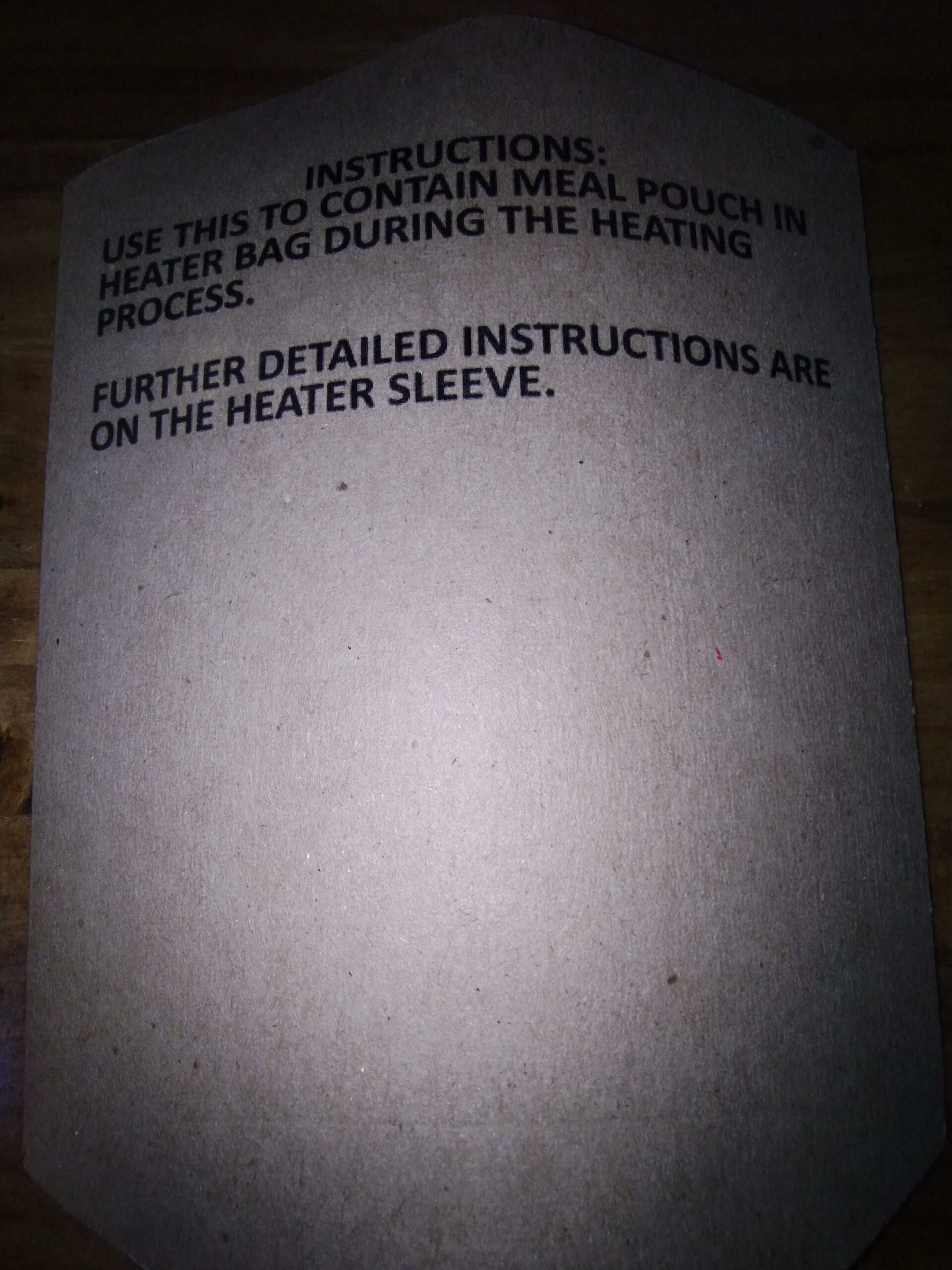 Apack disaster relief MRE Meals (meals Ready to Eat) - Image 2