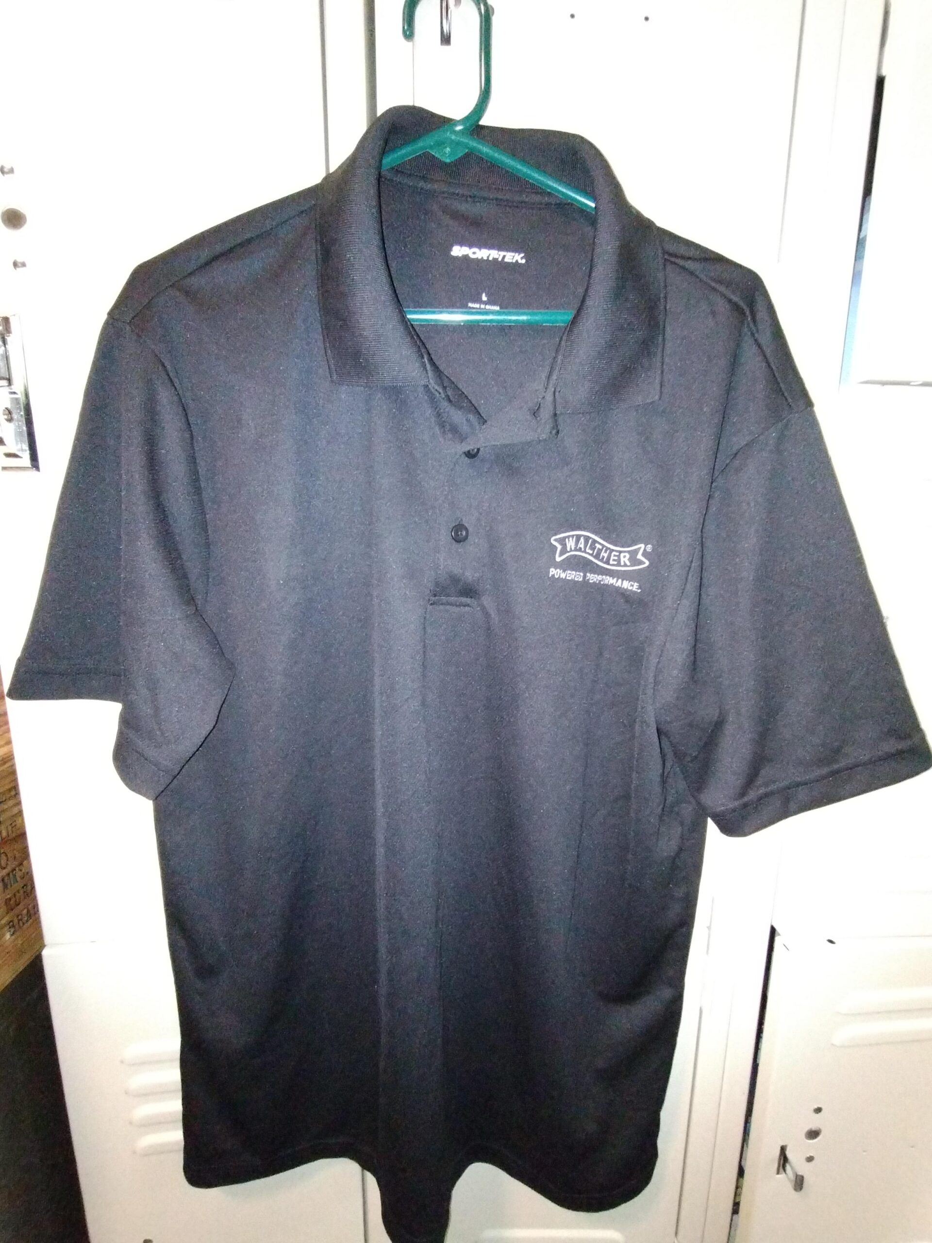 Walther Polo Style Shirt in Black - New
