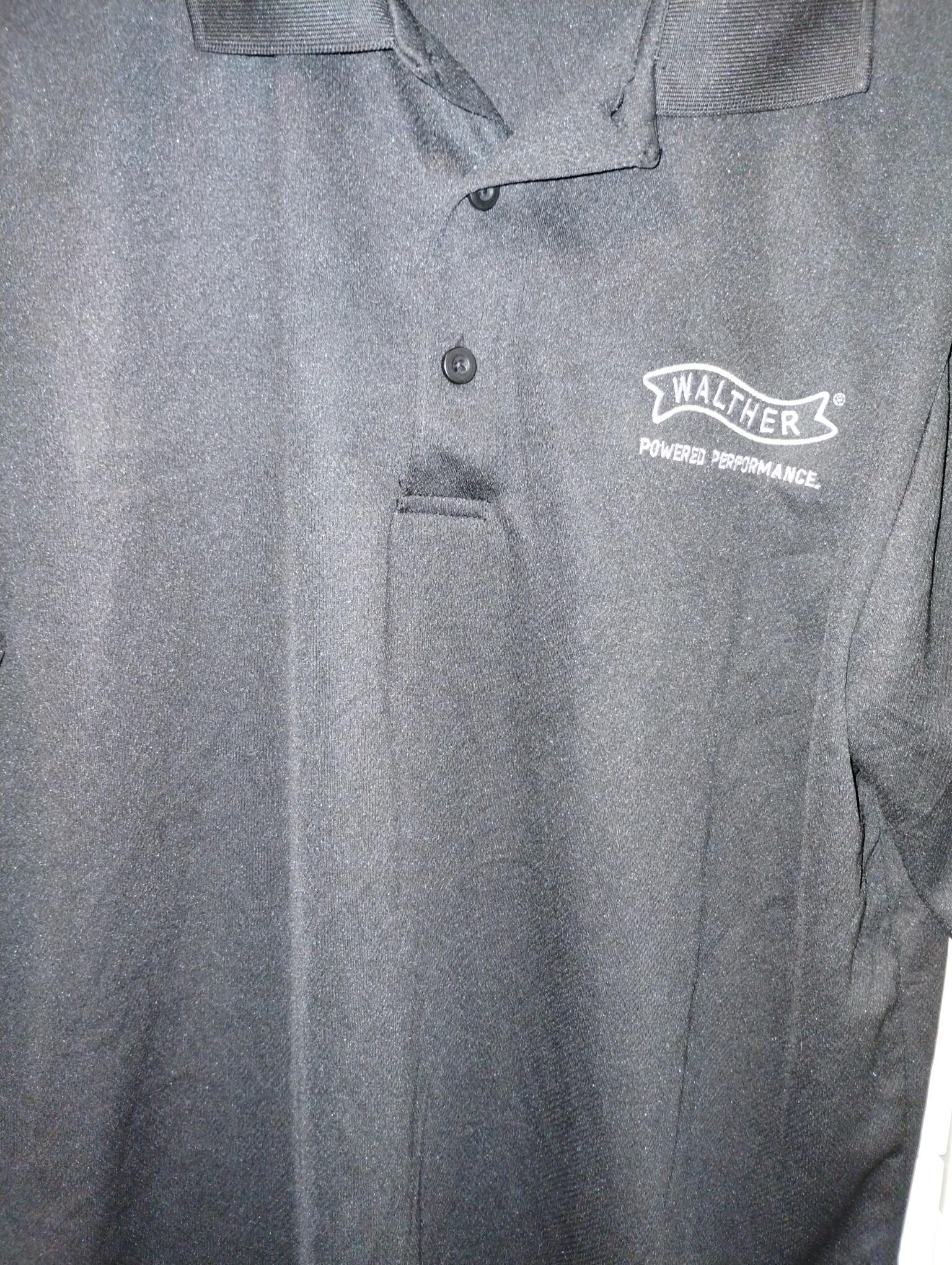 Walther Polo Style Shirt in Black - New - Image 4