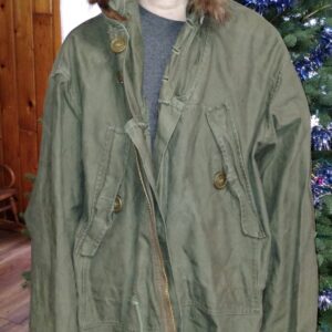 Original M1951 US Fishtail Parka with real fur hood No Liner, VERY Rare