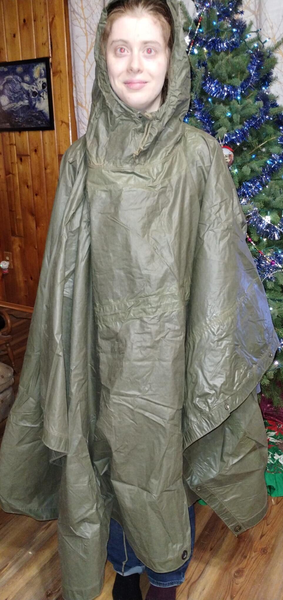 Original Vietnam era Rain ponchos Dated 1959