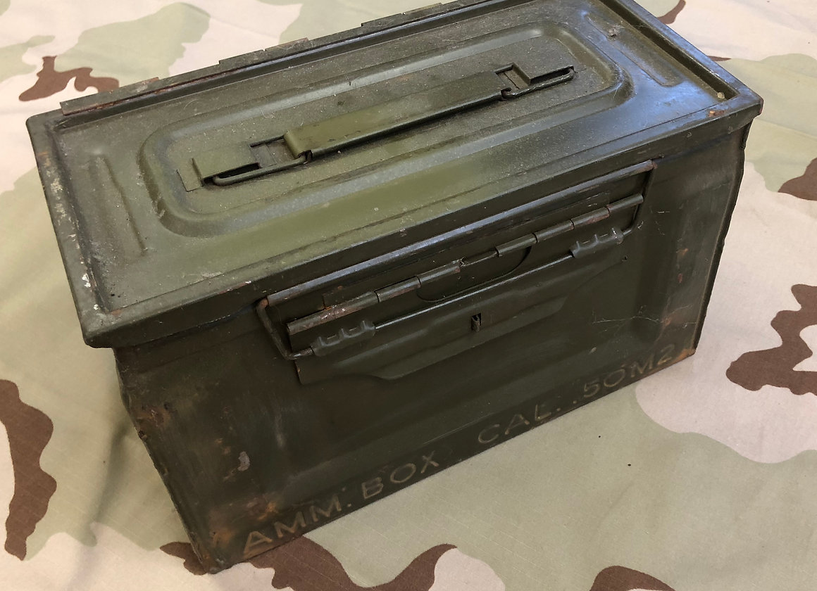 WW2 50 Cal Ammo Cans