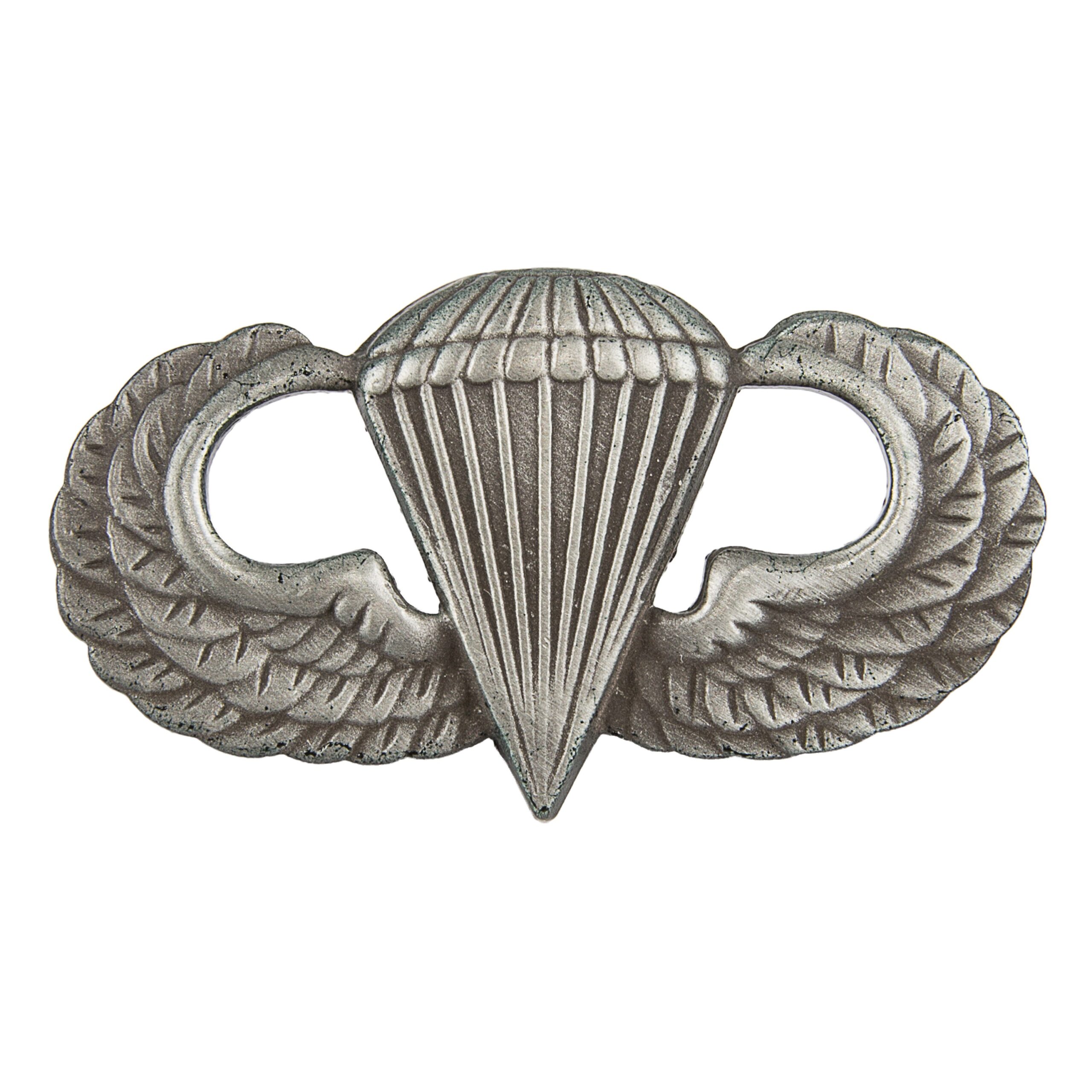 Parachutist Badge "JUMP WINGS" OXIDIZED