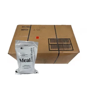Case of COLD Weather MREs (meals Ready to Eat)  Rare winter version