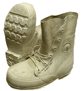 U.S. Military Surplus "Bunny boots" Cold Weather Boots, Used